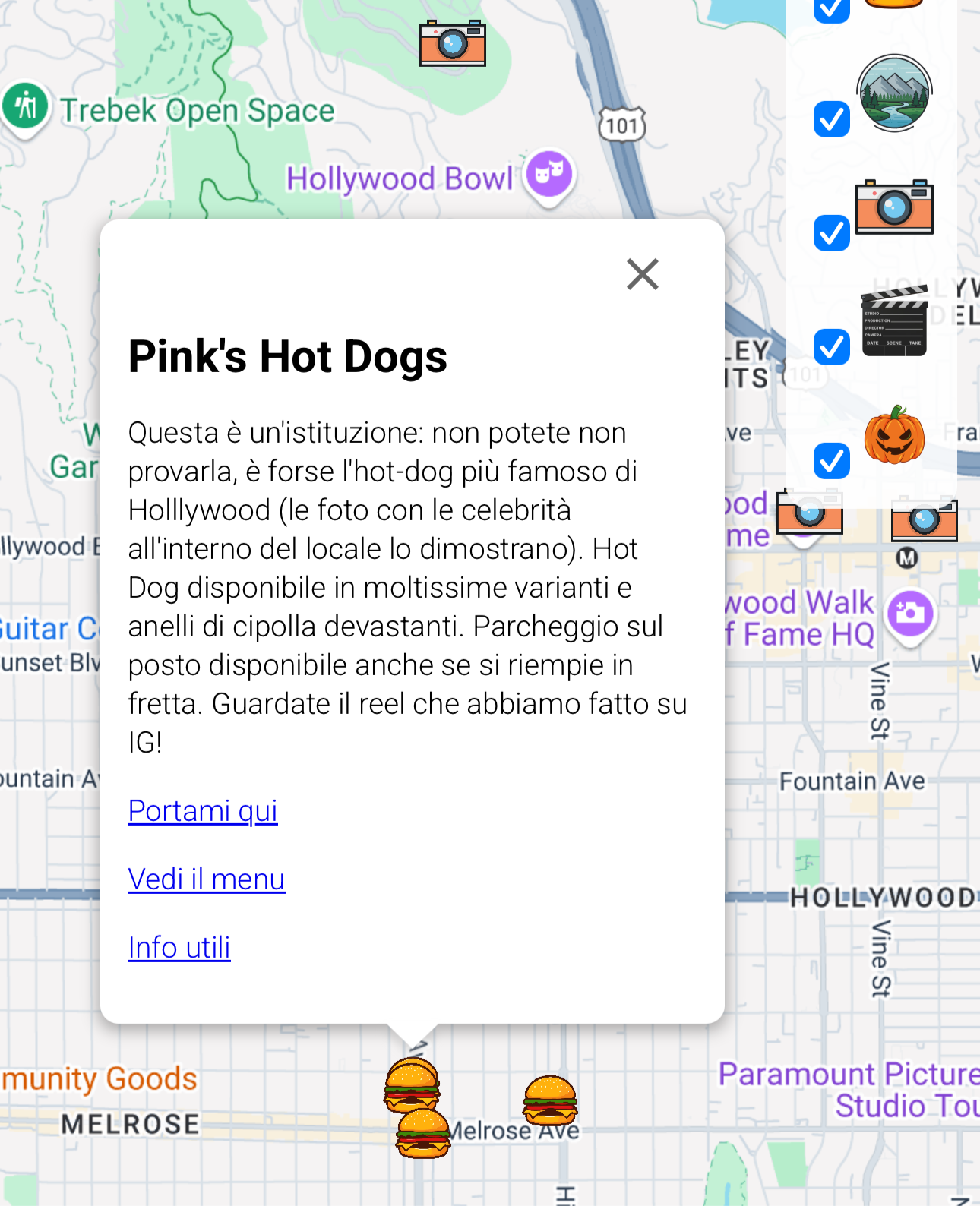 La Tua Mappa in West Coast
